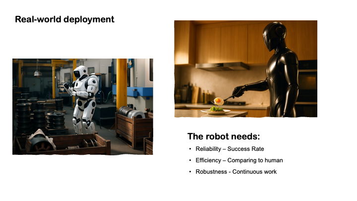 The demands of real-world deployment